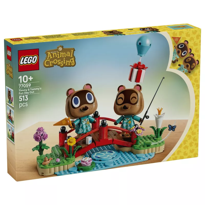 LEGO Animal Crossing Timmy & Tommy lõbus päev väljas 77059 ehituskomplekt