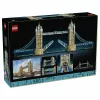 LEGO Architecture 21067 Tower Bridge ehituskomplekt (1176 tükki) - ikooniline Londoni maamärgi mudel