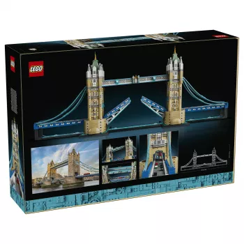 LEGO Architecture 21067 Tower Bridge ehituskomplekt (1176 tükki) - ikooniline Londoni maamärgi mudel
