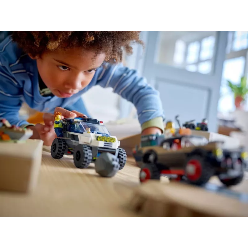 LEGO City 60449 - Politsei maastikuauto tagaajamine