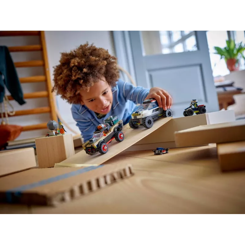 LEGO City 60449 - Politsei maastikuauto tagaajamine
