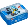 LEGO CITY Lunch Box Blue Polypropylene with Emoticon Graphics 40521735