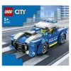 LEGO City Politseiauto 60312 Ehituskomplekt Minifiguuri ja Teekoonusega (94 tükki, vanusele 5+)