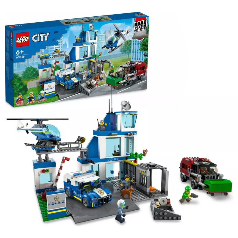 LEGO City politseijaoskonna ehituskomplekt 60316