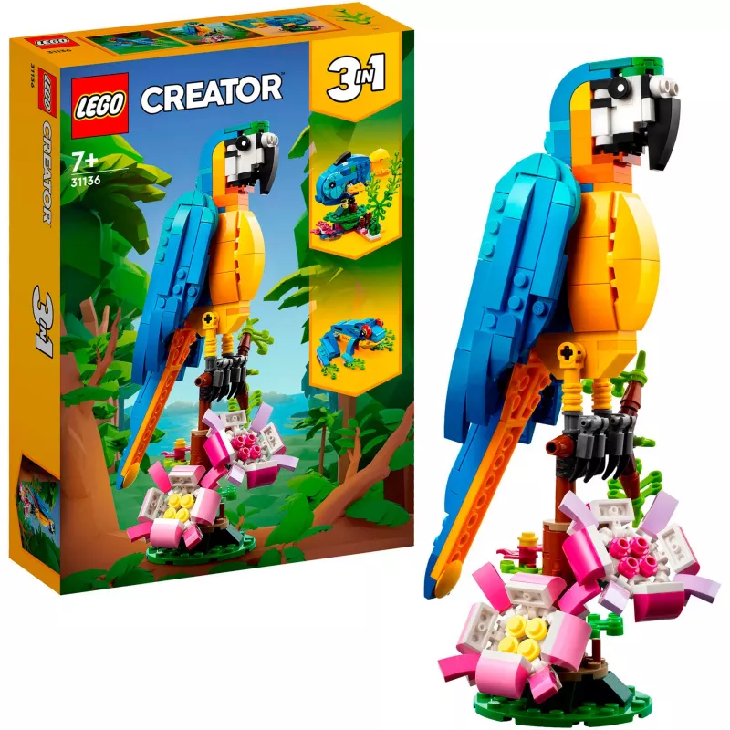LEGO Creator Wild Animals Bundle 3-in-1 Building Blocks Set (1171 Pieces)