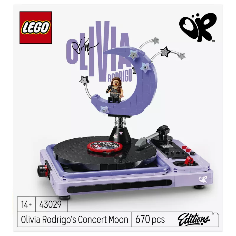 LEGO Disney Olivia Rodrigo kontserdi kuu 43029 ehituskomplekt (174 tükki, vanus 6+)