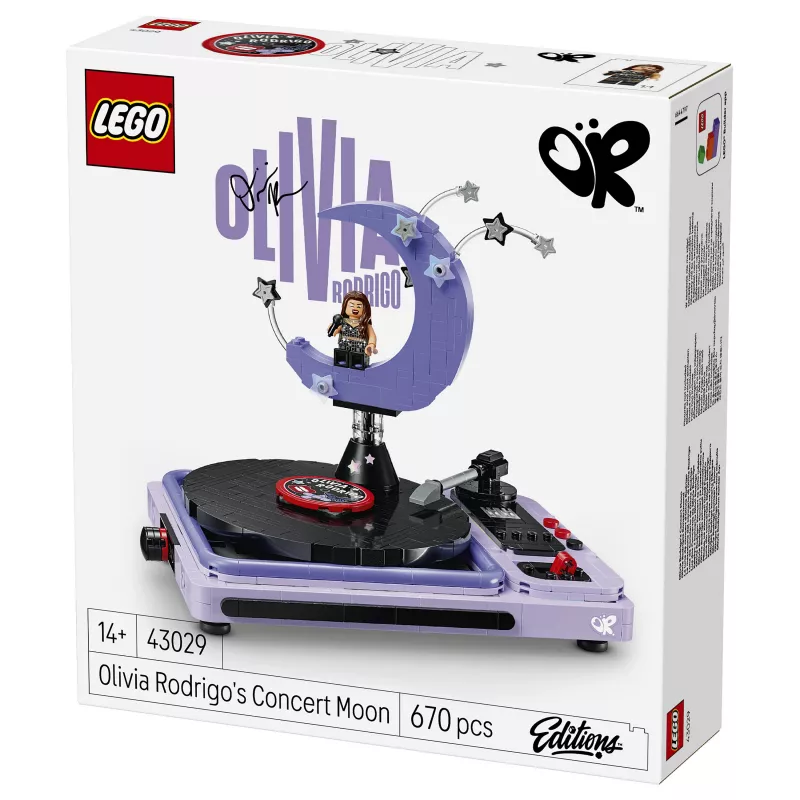 LEGO Disney Olivia Rodrigo kontserdi kuu 43029 ehituskomplekt (174 tükki, vanus 6+)
