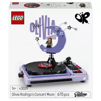 LEGO Disney Olivia Rodrigo kontserdi kuu 43029 ehituskomplekt (174 tükki, vanus 6+)