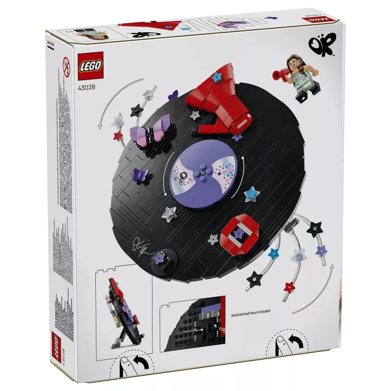 LEGO DOTS 43028 Olivia Rodrigo's Vinyl Record - Creative Craft Kit