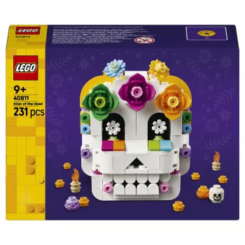 LEGO Iconic 40811 Surnute altar – 170 tükki, 2 minifiguuri, Surnute päeva kaunistus, kogutav ehituskomplekt