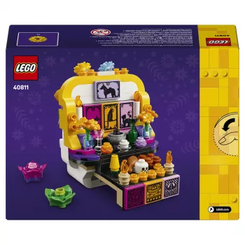 LEGO Iconic 40811 Surnute altar – 170 tükki, 2 minifiguuri, Surnute päeva kaunistus, kogutav ehituskomplekt