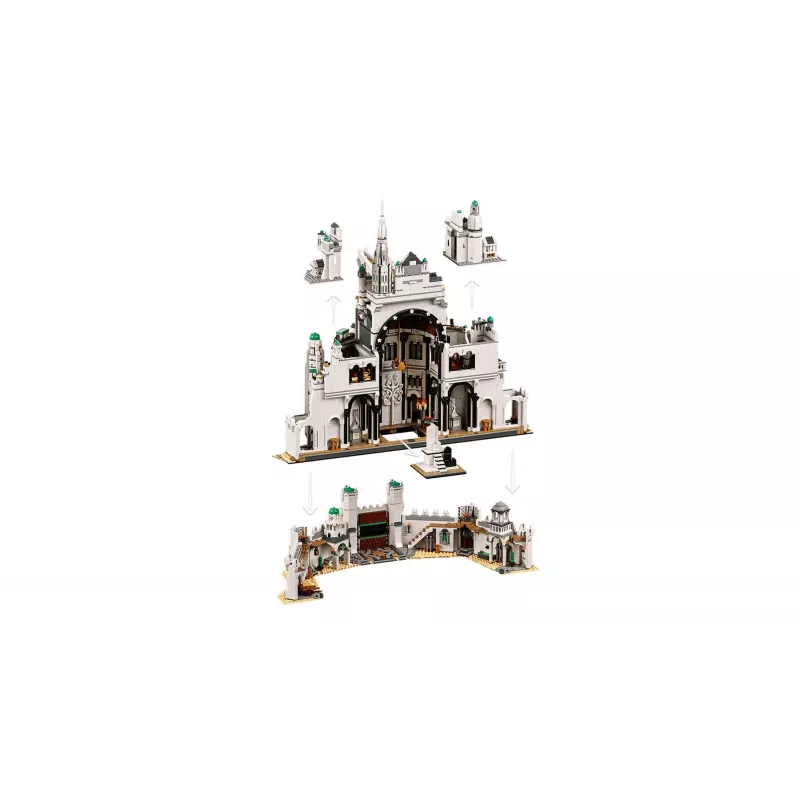 LEGO ICONS 11377 Sõrmuste isand: Minas Tirith
