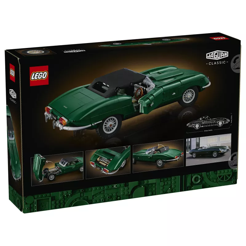 LEGO Icons 11381 Jaguar E-Type ehituskomplekt (1458 tükki)