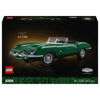 LEGO Icons 11381 Jaguar E-Type ehituskomplekt (1458 tükki)