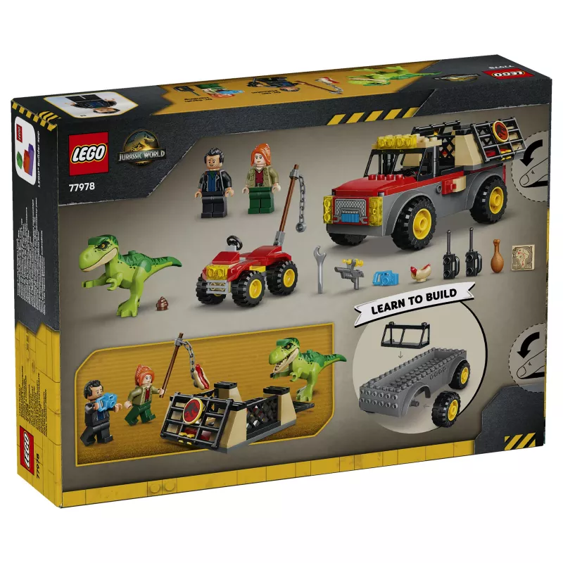 LEGO Jurassic World 77978 Noor T. rex transpordiveok ehituskomplekt