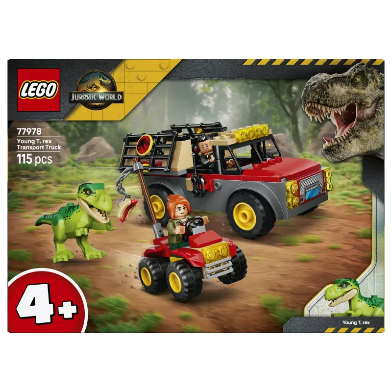 LEGO Jurassic World 77978 Noor T. rex transpordiveok ehituskomplekt