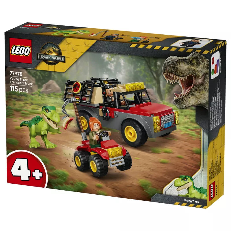 LEGO Jurassic World 77978 Noor T. rex transpordiveok ehituskomplekt