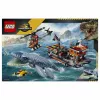 LEGO Jurassic World 77983 Mosasaurus Dinosaur Boat Attack (280 osa, 3 minifiguuri, vanusele 7+)