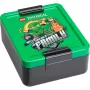 LEGO lõunakarp Ninjago roheline - 1,2 l toidukõlblik PP emotikon-graafikaga