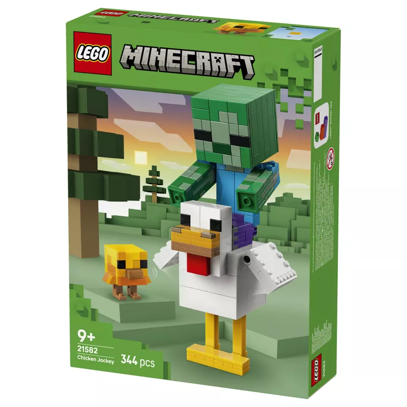 LEGO Minecraft 21582 Chicken Jockey ehituskomplekt
