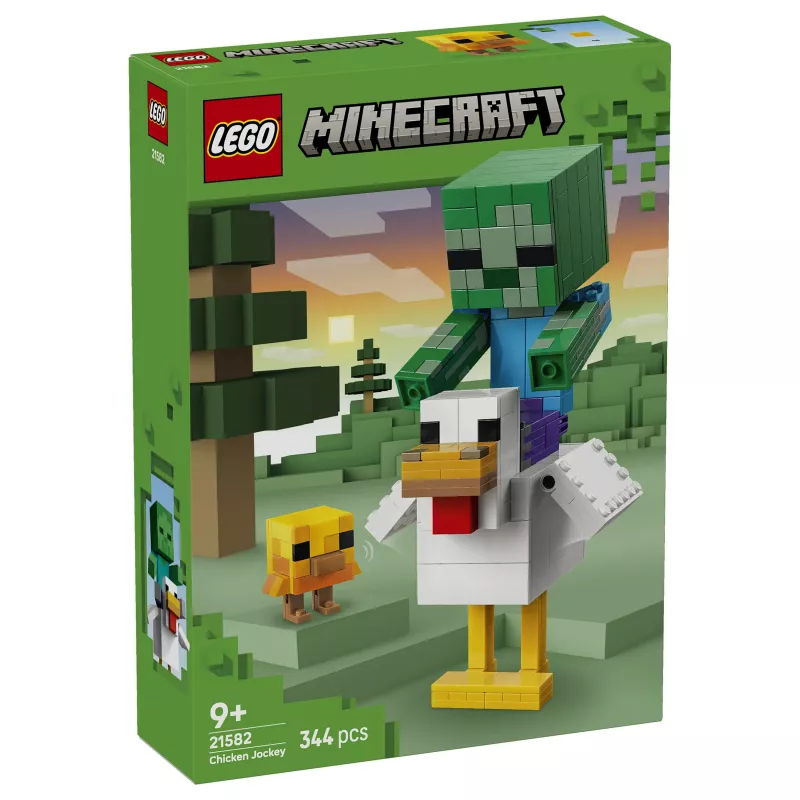 LEGO Minecraft 21582 Chicken Jockey ehituskomplekt
