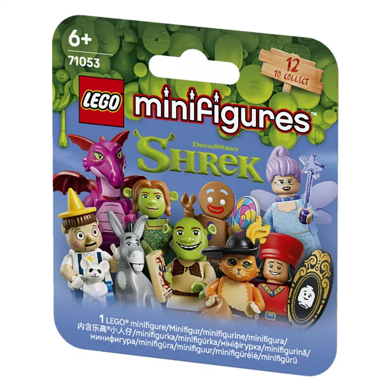 LEGO Minifigures 71053 Shreki seeria (1 juhuslik minifiguur) pimekott