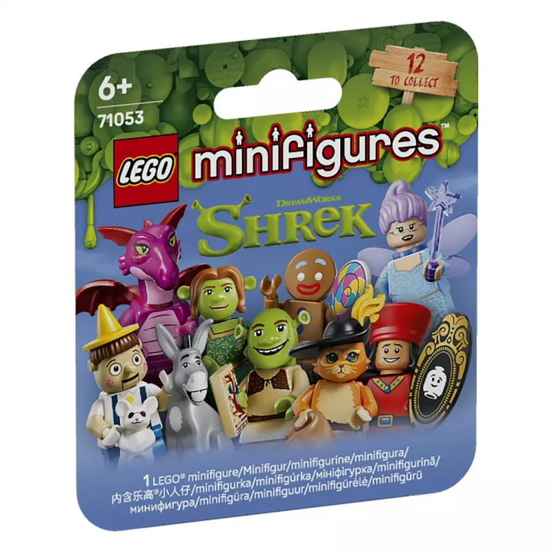 LEGO Minifigures 71053 Shreki seeria (1 juhuslik minifiguur) pimekott