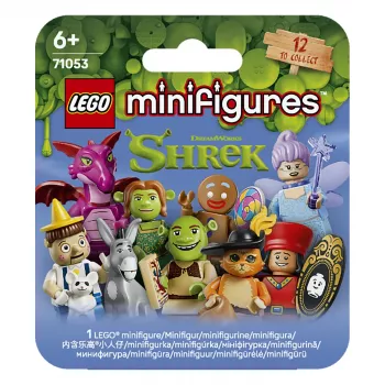 LEGO Minifigures 71053 Shreki seeria (1 juhuslik minifiguur) pimekott