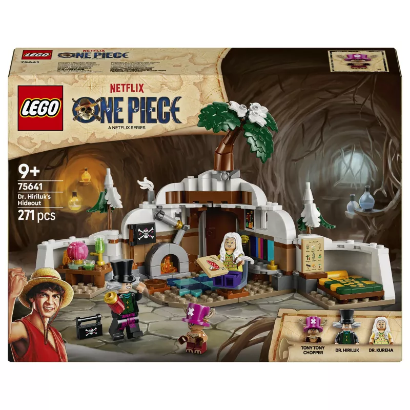 LEGO One Piece 75641 Dr. Hiluluki peidupaiga ehituskomplekt