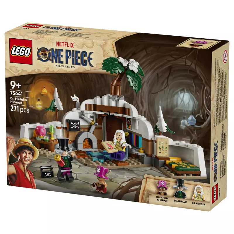 LEGO One Piece 75641 Dr. Hiluluki peidupaiga ehituskomplekt