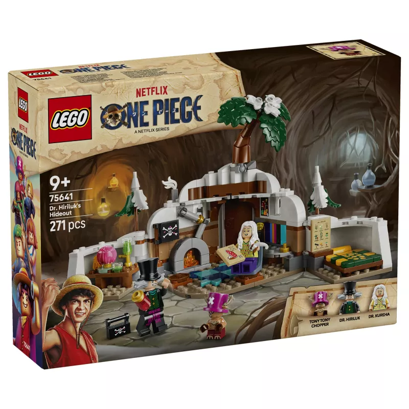 LEGO One Piece 75641 Dr. Hiluluki peidupaiga ehituskomplekt