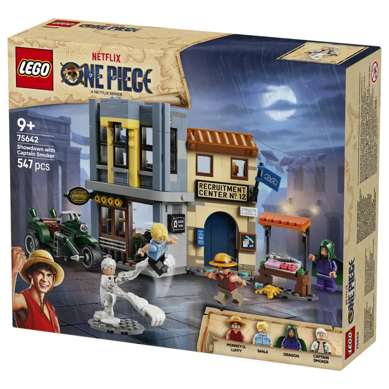 LEGO One Piece 75642 Showdown kapten Smokeriga ehituskomplekt