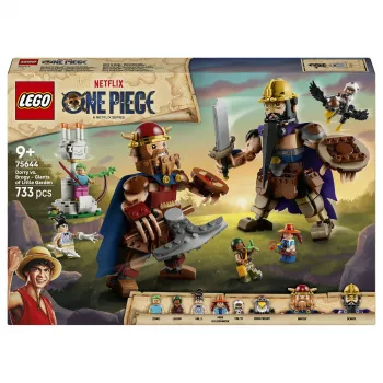 LEGO One Piece 75644 Dorry vs. Brogy - Giants of Little Garden ehituskomplekt (1500 tükki, 3 minifiguuri, vanus 10+)
