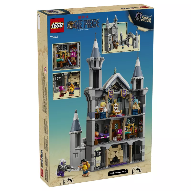 LEGO One Piece 75645 Lahing Trummilossis ehituskomplekt (1250 osa, 7 minifiguuri)