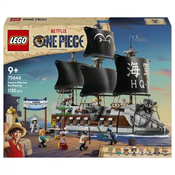 LEGO One Piece 75646 Garp'i mereväe lahingulaeva ehituskomplekt