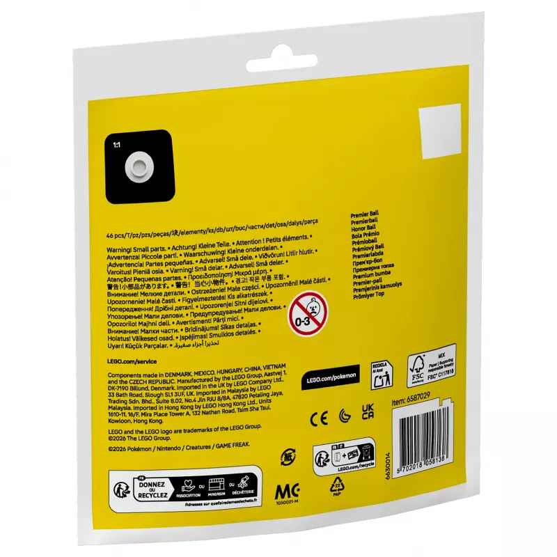 LEGO Pokémon 30729 Premier Ball Polybag ehituskomplekt