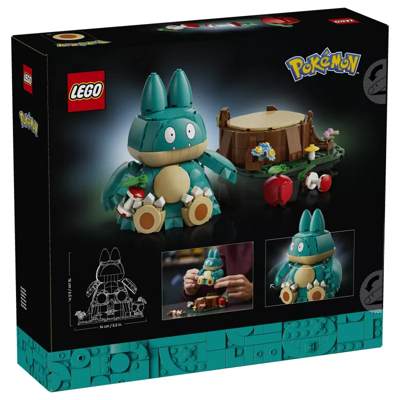 LEGO Pokémon 72150 Munchlax ehitatav figuur (823 osa, vanusele 10+)