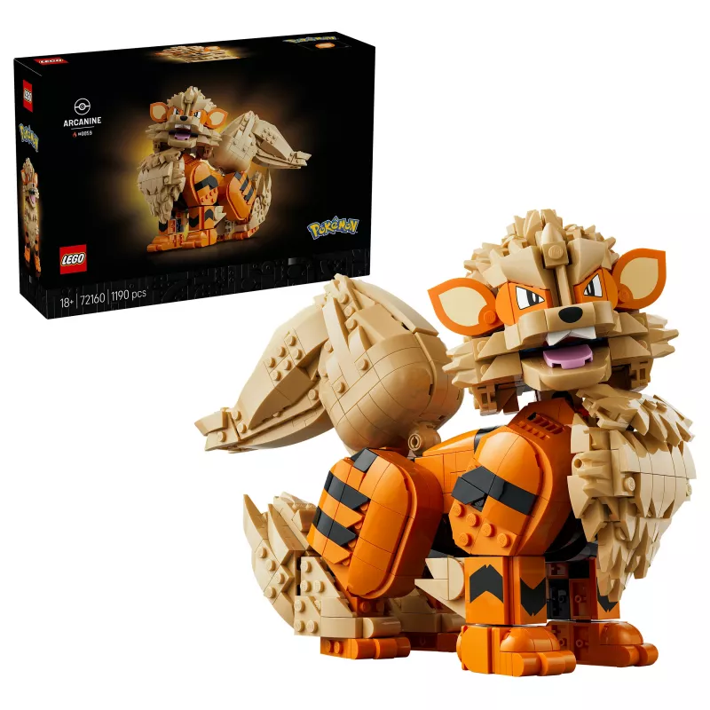 LEGO Pokémon Arcanine ehituskomplekt (72160)