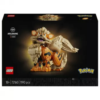 LEGO Pokémon Arcanine ehituskomplekt (72160)