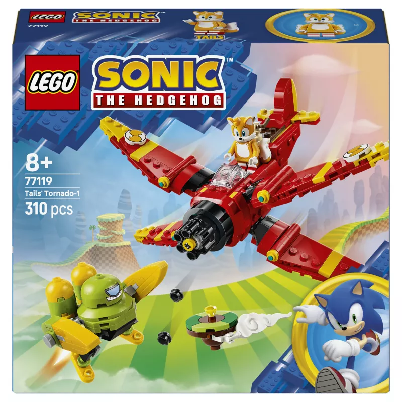 LEGO Sonic the Hedgehog 77119 Tails ja Tornado-1