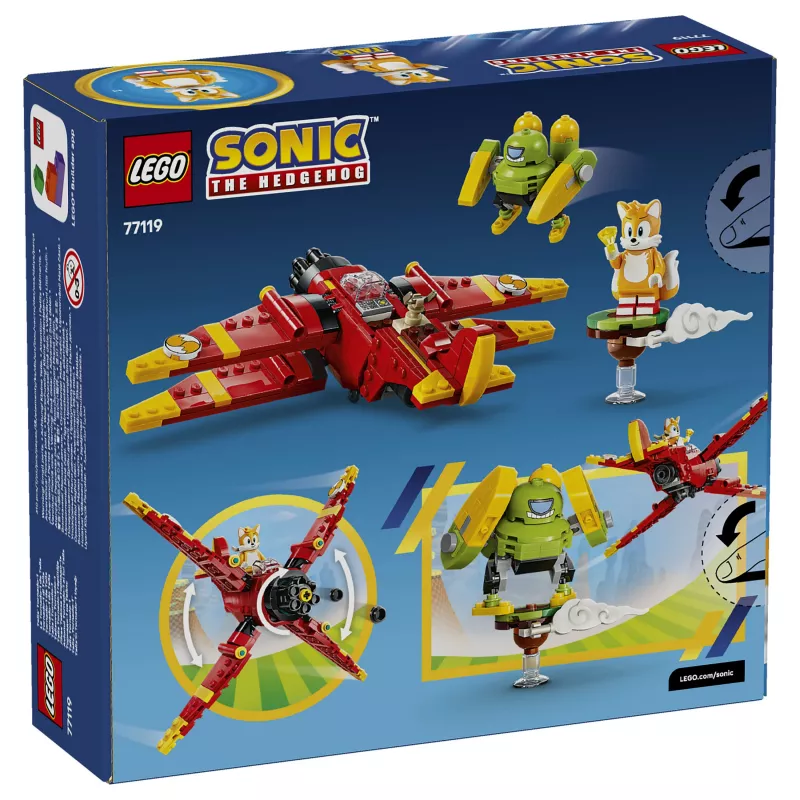 LEGO Sonic the Hedgehog 77119 Tails ja Tornado-1