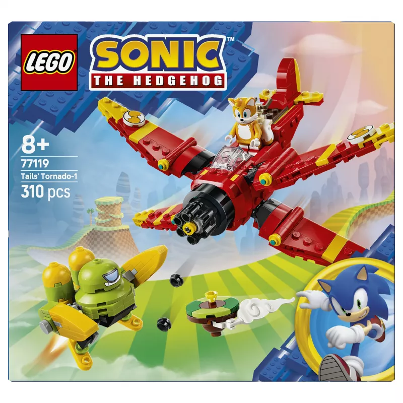 LEGO Sonic the Hedgehog 77119 Tails ja Tornado-1