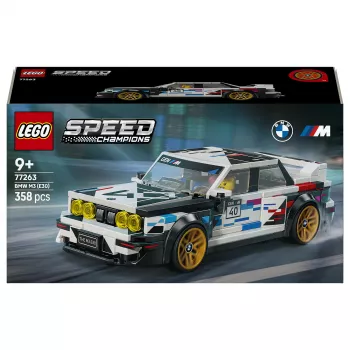 LEGO Speed Champions 77263 BMW M3 (E30) võidusõiduauto ehituskomplekt
