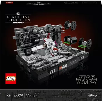 LEGO Star Wars Death Star Trench Run Diorama (75329) – 665-osaline ehituskomplekt täiskasvanutele