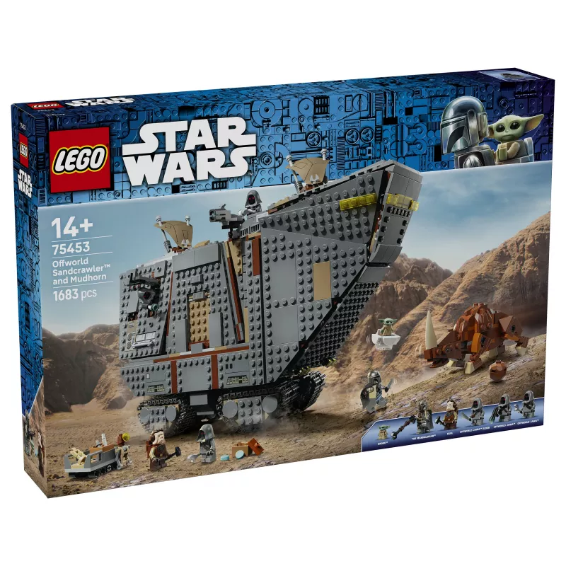 LEGO Star Wars Offworld Sandcrawler ja Mudhorn 75453