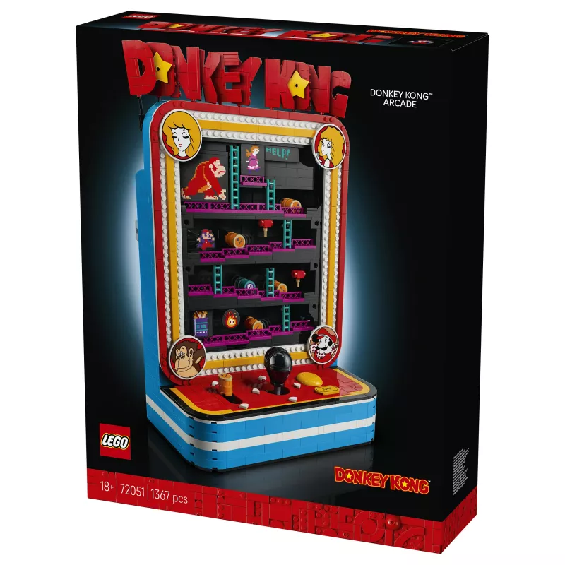 LEGO Super Mario 72051 Donkey Kong mänguautomaadi ehituskomplekt