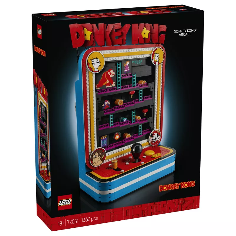 LEGO Super Mario 72051 Donkey Kong mänguautomaadi ehituskomplekt