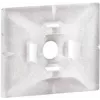 Legrand 032065 kaablivitsa alus, isekleepuv ja kruvitav, looduslik, 100 tk