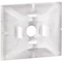 Legrand 032065 kaablivitsa alus, isekleepuv ja kruvitav, looduslik, 100 tk