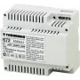 LEGRAND bticino 672 toiteplokk uksesidesüsteemidele, 230V AC kuni 8V DC / 12V AC, 1.2A, DIN-liistule, valge